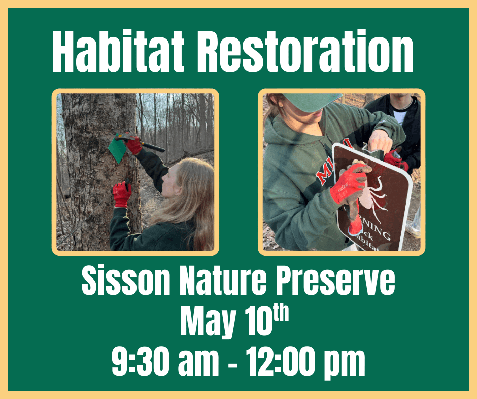 Sisson Nature Preserve Restoration