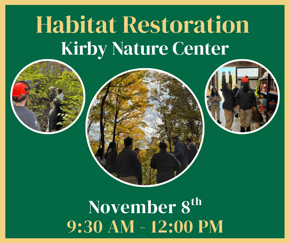 Kirby Nature Center Habitat Restoration