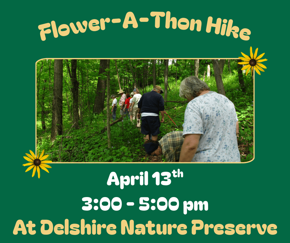 Flower-A-Thon Hike at Delshire